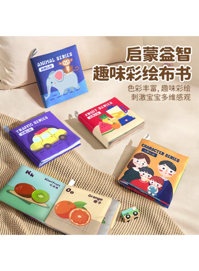 Baby Cloth Book March-june Baby Tear Not Bite Stereo Cognition Sound 1-year-old Children's Early Education Educational Toys - Image 2